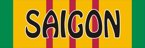 Saigon Vietnam Decal Sticker