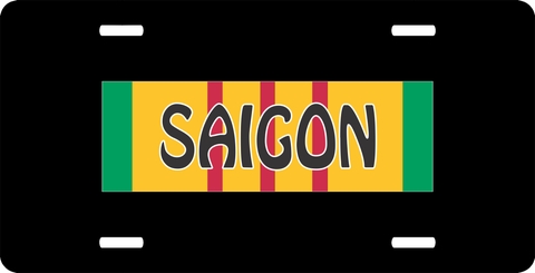 Saigon Vietnam License Plate