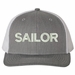 Sailor Text Only USA Mesh-Back Cap