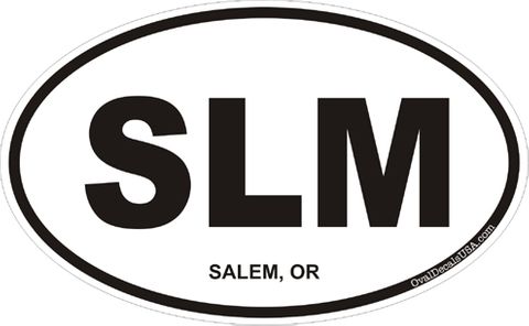 Salem Oregon Oval Decal