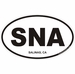 Salinas California Oval Decal