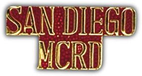San Diego MCRD Lapel Pin