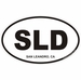 San Leandro California Oval Decal