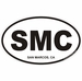 San Marcos California Oval Decal