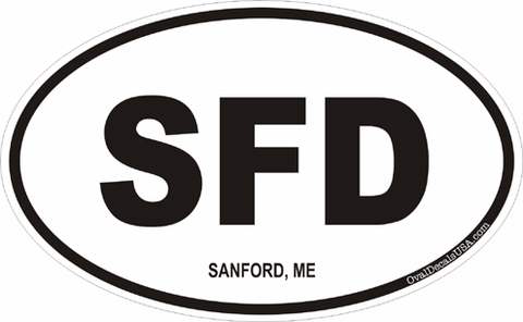 Sanford, Maine Decal Sticker