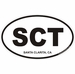 Santa Clarita California Oval Decal
