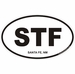 Sante Fe New Mexico Oval Decal