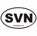 Savannah Georgia Oval Decal