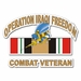 Seabee Iraqi Freedom Sticker Combat Veteran Operation Iraqi Freedom OIF Decal Sticker