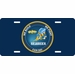 SEABEE Officer License Plate