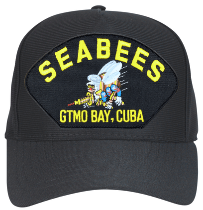 SEABEES with Bee GTMO Bay Ball Cap