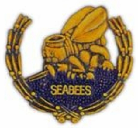 Seabees Wreath Lapel Pin