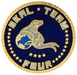 Seal Team 4 Lapel Pin
