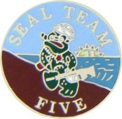 Seal Team 5 Lapel Pin