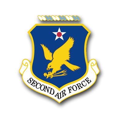 Second Air Force Vinyl Transfer Decal