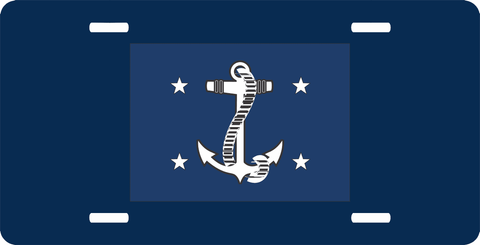 Secretary Of The Navy License Plate