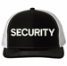 Security Text Only USA Mesh-Back Cap