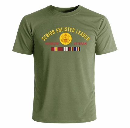 Senior Enlisted Leader Afghanistan Veteran T-Shirt