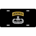 Senior Parachutist with Ranger Tab License Plate