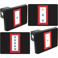 Service Flags Trailer Hitch Covers Thumbnail Illustration