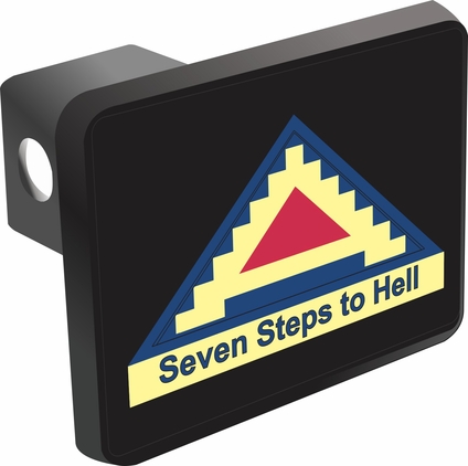 Seven Steps to Hell 7th Army Hitch Cover