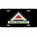 Seven Steps to Hell 7th Army License Plate
