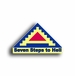 Seven Steps to Hell 7th Army Sticker Decal