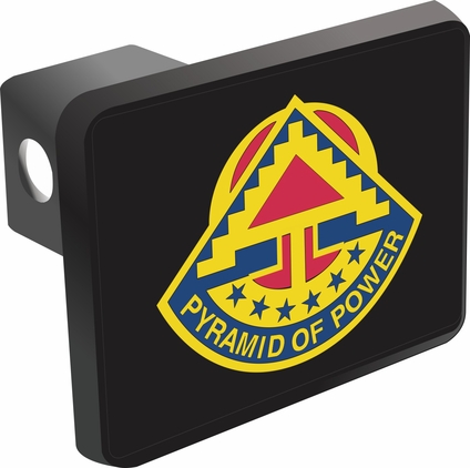 Seventh U.S. Army Unit Crest Hitch Cover