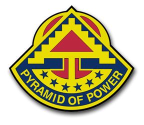 Seventh U.S. Army Unit Crest Vinyl Transfer Decal