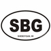 Sheboygan Wisconsin Oval Decal