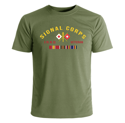 Signal Corps Iraq Veteran T-Shirt