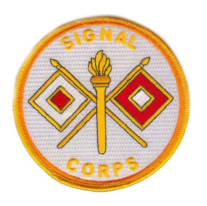 Signal Corps Patch