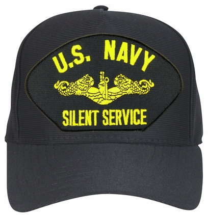 Silent Service Gold Dolphins Ballcap