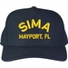 SIMA Mayport Text Only Custom Embroidered Cap