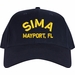 SIMA Mayport Text Only Custom Embroidered Cap