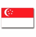 Singapore Flag Vinyl Transfer Decal
