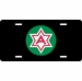 Sixth U.S. Army License Plate