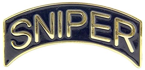 Sniper Tab Lapel Pin