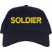 Soldier Text Only USA Cap
