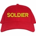 Soldier Text Only USA Cap