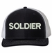 Soldier Text Only USA Mesh-Back Cap