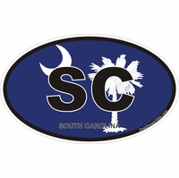 South Carolina Decals Stickers Thumbnail Illustration