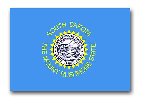 SOUTH DAKOTA  3 x  5 NYLON  STATE  FLAG