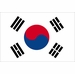 South Korea Flag Vinyl Transfer Decal