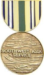 Southwest Asia Medal Hat Pin