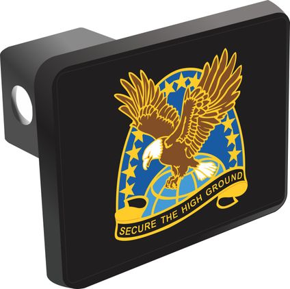 Space and Missile Defense Command Unit Crest Hitch Cover