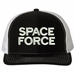 Space Force Text Only USA Mesh-Back Cap