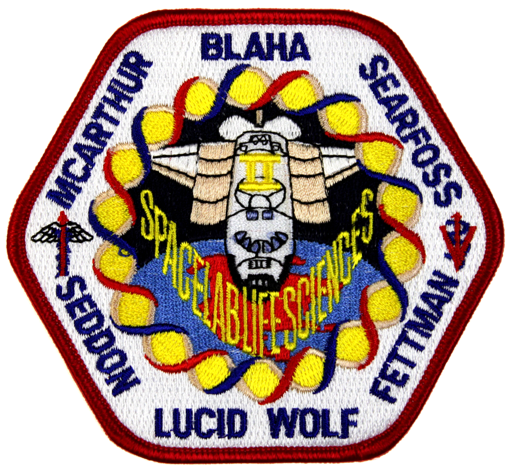 Space Lab Life Sciences 4.25 Inch Patch