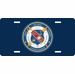 Space & Naval Warfare License Plate