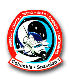 SPACE SHUTTLE COLUMBIA STS 09 VINYL TRANSFER DECAL